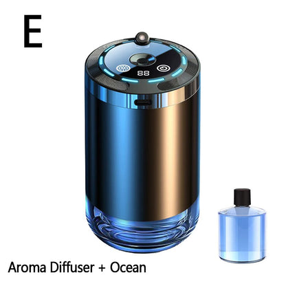 5 Modes Adjustable Smart Car Air Freshener Car Smell Air Freshener Automatic Car Scent Starry Sky Ceiling Ambient Light