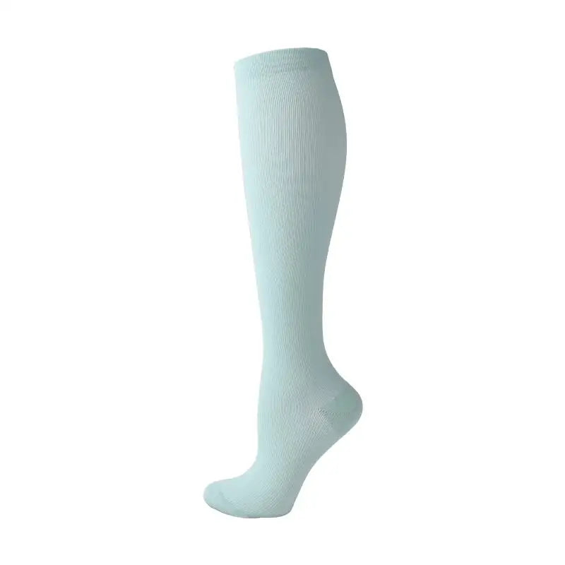 19 Styles Compression Stocking Blood Circulation Promotion Slimming Compression Socks Anti-Fatigue Comfortable Solid Color Socks
