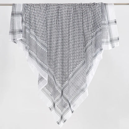 Muslim Men's Head Scarf Saudi Arab Middle Eastern Keffiyeh Scarves Islamic Clothing Male Hijab Turban Shemagh Muhammad Hat