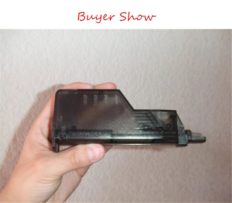Airsoft Plastic BB Speed loader 155 Rounds War Games Combat Tactical BB Loader Paintball Outdoor Hunting Accessory