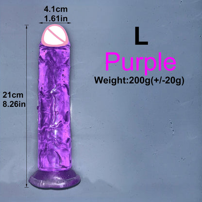 Cheap Realistic Butt Plug Jelly Dildo 5 Sizes Man Women Anal Sex Toys Gay Suction Cup Big Dick Soft Masturbators Small Penis
