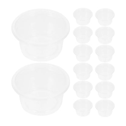 30Pcs Reptile Feeding Dishes Plastic Food Water Bowls for Small Pets Geckos Lizards Snakes Tank Supplies Accessories