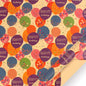Colored Birthday Wrapping Paper - 43×300cm, Birthday, Party - Rainbow Gradient Pattern, for Bulk Use