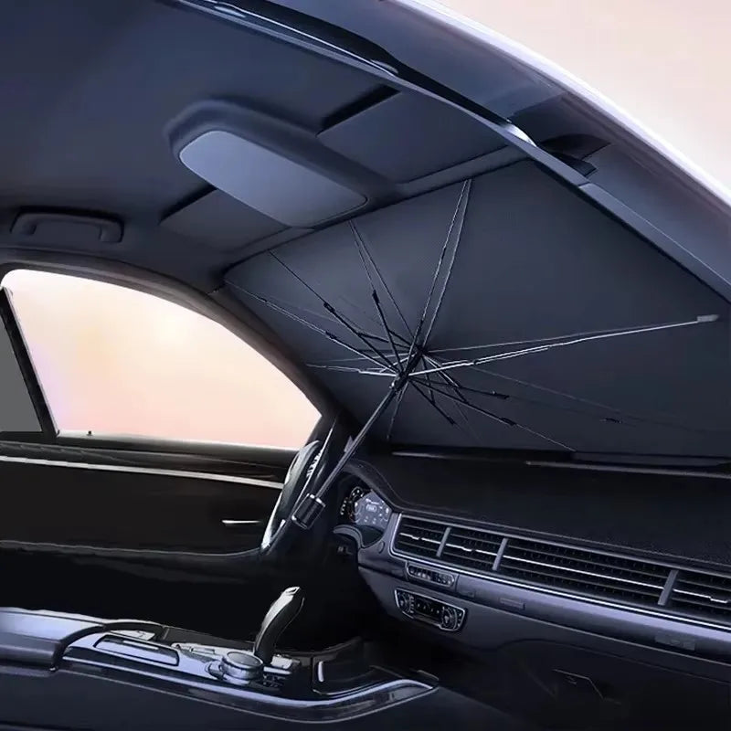 Car Front Windshield Sunshade Umbrella Summer Sun Protection Sunshade Blocking Car Interior Cooling Supplies