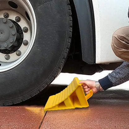 Car Multipurpose Anti-Slip Wheel Chock Portable Tire Chocks Wear-Resistant Tire Stopper Wheel Stopper For Trucks Car