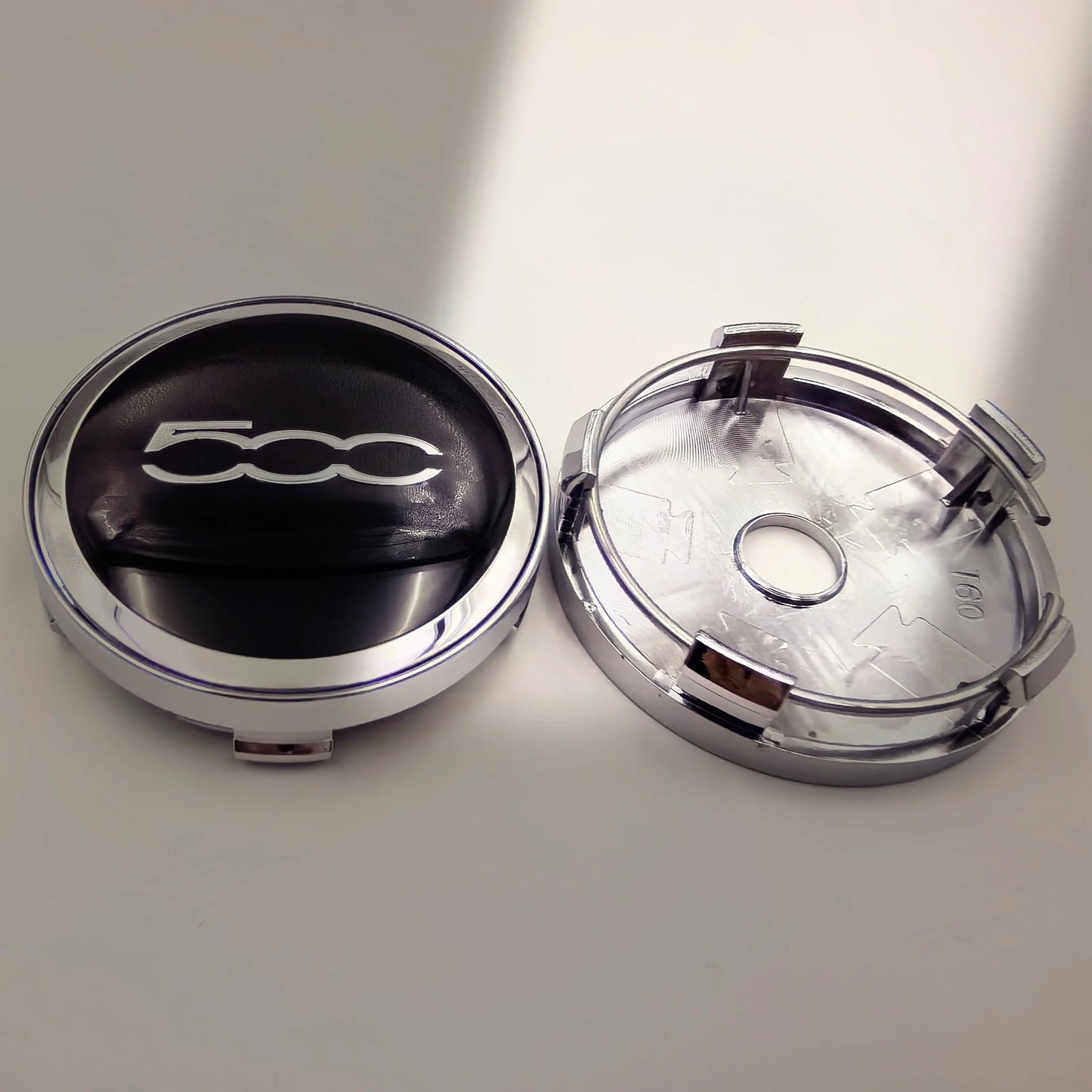 4pcs Fiat 500 Abarth Lancia Car Wheel Center Hub Cap Car Wheel Center Caps Hubcap Cover 60mm