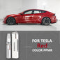 Suitable for Tesla Model 3 Y X S Automotive Paint Repair Pen Pearl White Clearcoat Pen Paint Repair Set Wheel Hub Silver