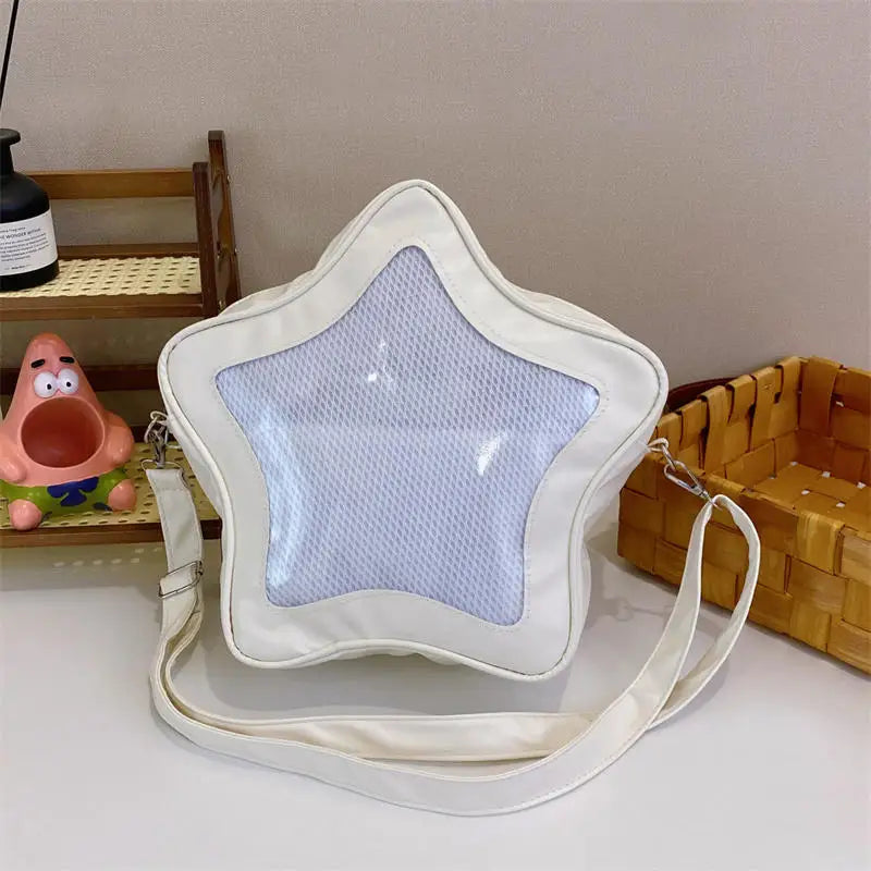 Cute Kawaii Ita Bag Original Anime Five Pointed Star Two-dimensional Crossbody Street Fashion Ulzzang Shoulder For Girls 2025
