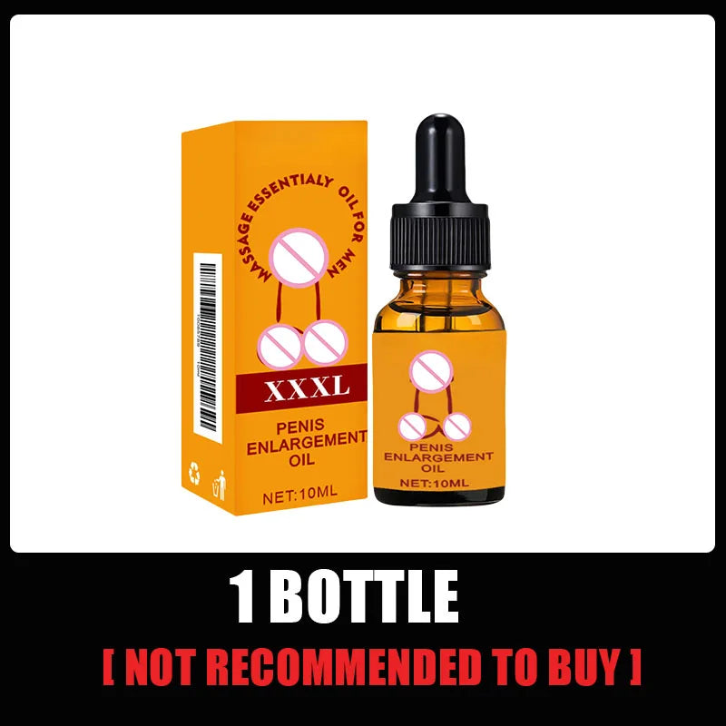 Powerful Men Big Dick Enlargement Gel Increase Big Size Penis Erection Sex Product Climax Delay Extender Enhancer Massage Oil