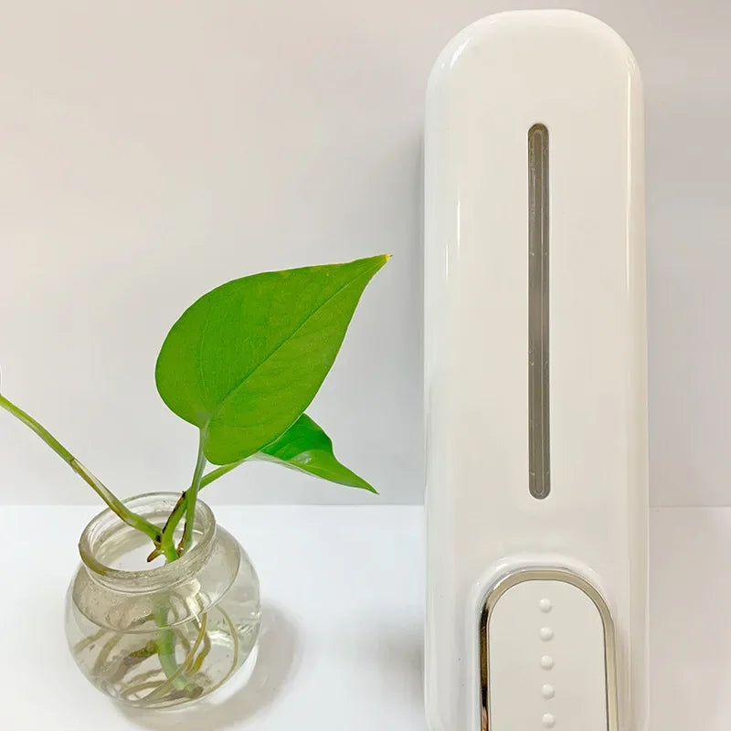 300ml Wall Mount Soap Dispenser Manual Shampoo Shower Gel Dispenser Lotion Container Liquid Hand Soap Dispenser for Bathroom
