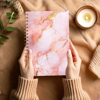 Marble Pattern Notebook, Journal, Blank Lined Pages, Ideal Gift for Note-Taking, Inspiring for Men and Women, Perfect for Studen