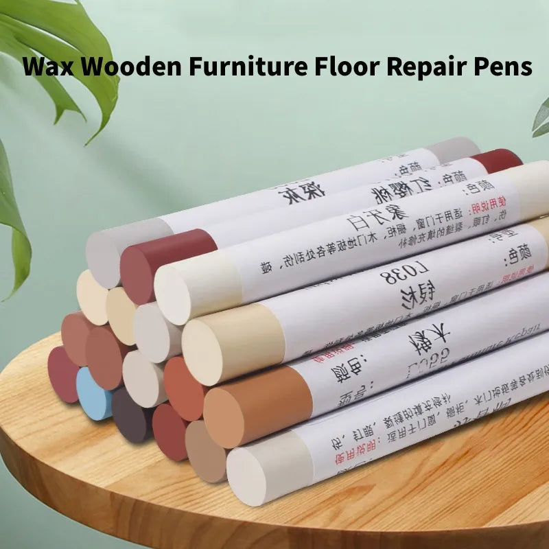 Waterproof Wooden Furniture Floor Repair Pen Damaged Scratch Maker Materials Door Window Patch Paint Crayon forHome Improvement