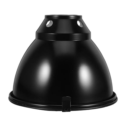 1Set Anti-Scald Reptile Heat Lamp Guard Aluminum Dome Light Shade High Efficiency Heating Versatile for Turtle Lizard Snake