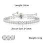 Fashionable Zircon Tennis Bracelets for Women Dazzling Various Shape Crystal Chain on Hand Trend Sexy Party Accessories Jewelry