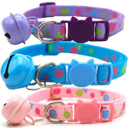 Buckle Cartoon Cat Collars Pet Supplies Cute Cat Head Small Dog Collar Adjustable Cat Accessories