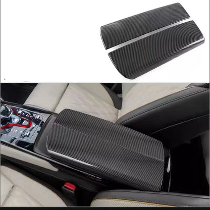 LHD For BYD Tang  EV DMI 2022-2024 ABS carbon Car Style Interior Front Rear Air Vent Outlet Cover Gear Window Control Pane