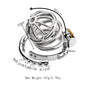 2025 Adjustable Clasp Chastity Cage Sex Toys for Men Metal Penis Ring Sleeve Bdsm Penis Bondage Erotic Urethral Lock Cock Cage
