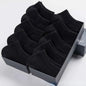 10pairs / Low Black And White Gray Cotton Socks Men's Socks Breathable Sports Socks Men's Short Socks Women's Socks EU37-44