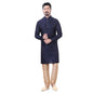 Muslim Kurtta Caftan Dubai Men'S Robe Long-Sleeved Ethnic Style Stand Collar Arabic Clothing National style Middle Eastern