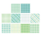 200Sheets Grid Pad Paper  8*8cm Aesthetic Non-Adhesive Plaid Design for Journaling, Planners & Study Notes, Stylish School-Style