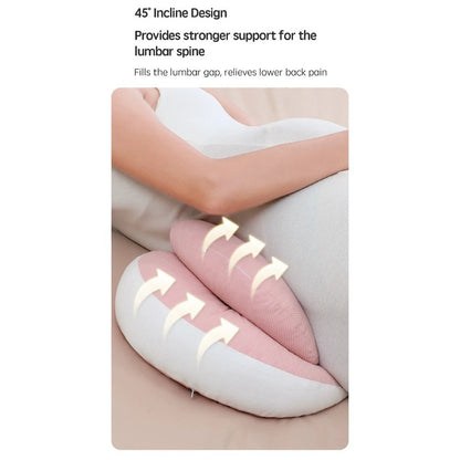 Pregnancy Pillow with 1pc Free An Auxiliary Pillow Cotton Waist Support Pillow for Pregnant Women Sleeping Body Pillow
