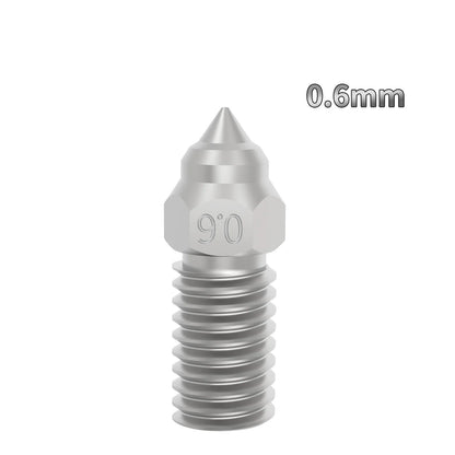0.2/0.4/0.6/0.8mm For Elegoo Neptune 4 Nozzle Hardened/Stainless Steel Brass Nozzles 3D Printer Parts For Elegoo Neptune4 Nozzle