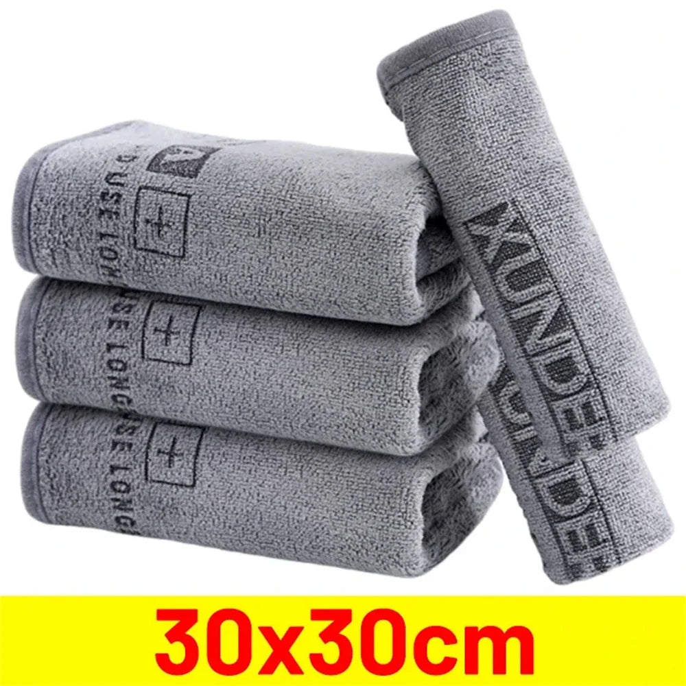 1-10PCS Car Wash Towel Ultra-fine Fiber Car Cleaning Cloth Soft Clean and Dry Cloth Edge Sealing Strong Water Absorption Rags