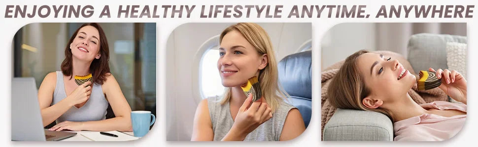 Face Lymphatic Sculpting Massager Ergonomic Contour Brush Jawline Chin Shaping Drainage Massager Facial Relax Skincare Tool