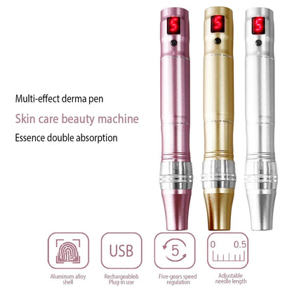 Ultima Dr.imp Pen Wireless Derma Rolling Dermapen Microneedling Cartridge Mesotherapy Auto Micro Needles Exfoliate Shrink Pores