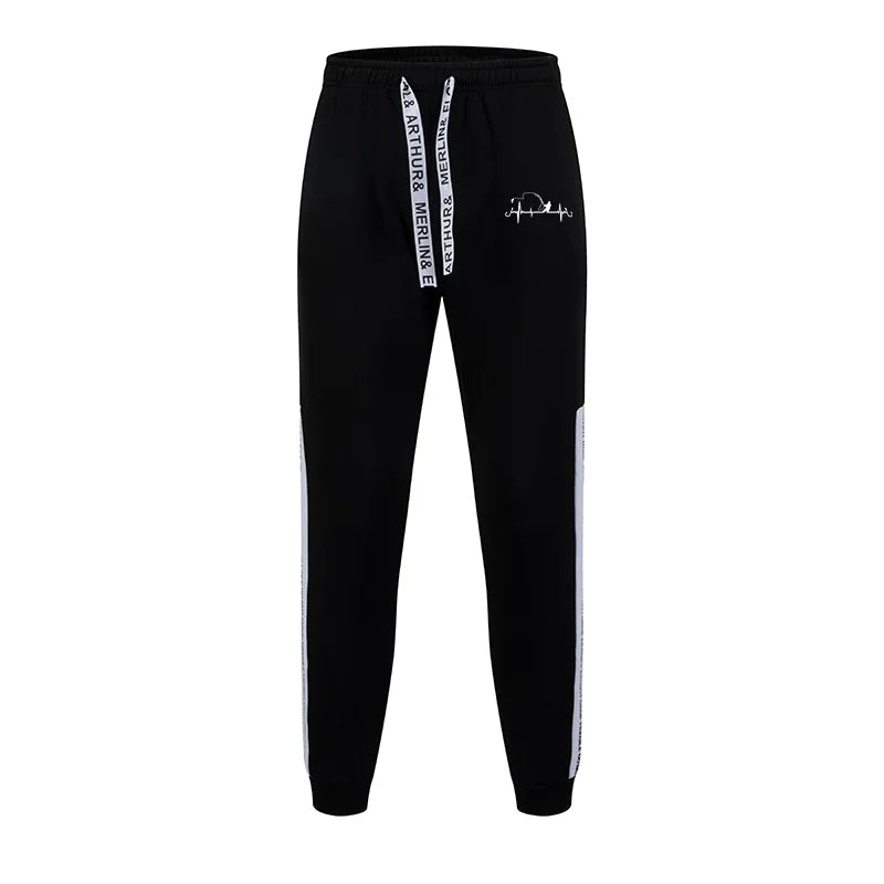 Men's Hooded Sweatshirts Jogger Pants High Quality Sportswear Suit Male Trendy Hoodies Sweatpants Urban Fashion Casual Tracksuit