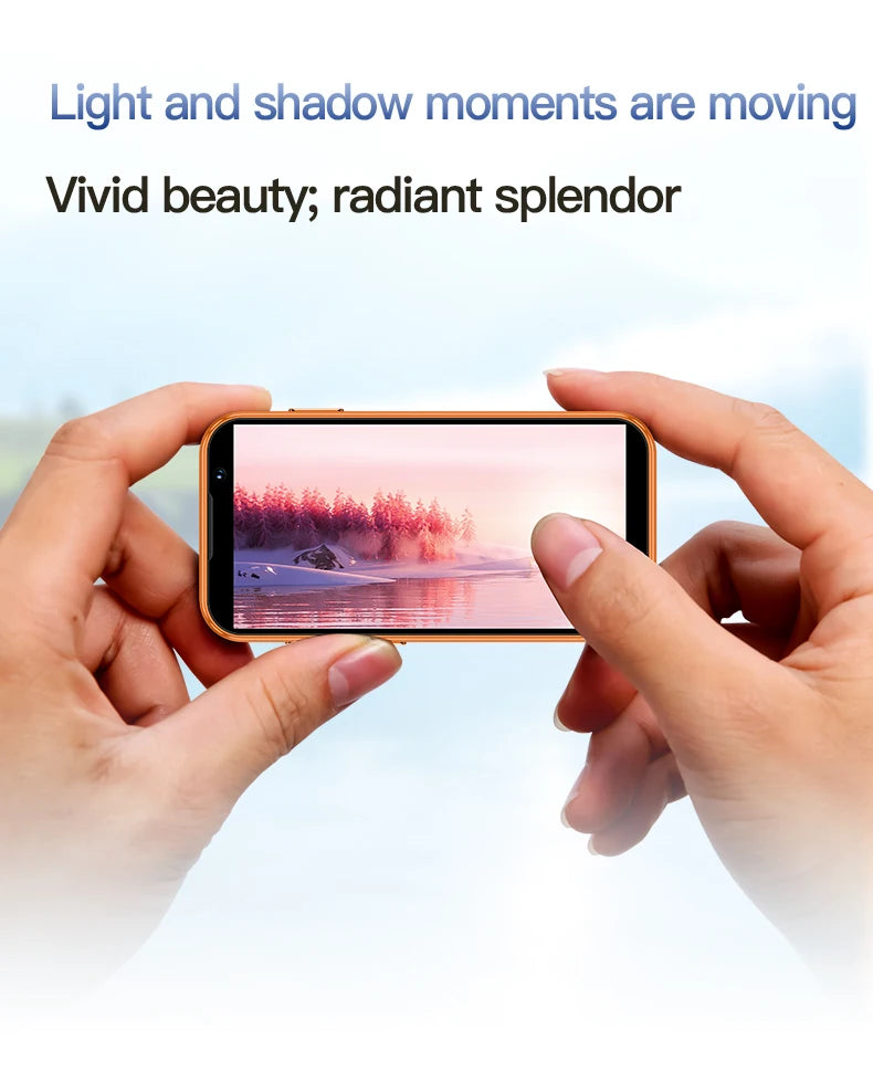 SERVO 17SE mini Smartphone Android Dual SIM 3G Network 2GB RAM 16GB ROM 3.0-inch Tiny Screen‌ Phones Face Unlock GPS WiFi Camera Small Pocket Cellphone