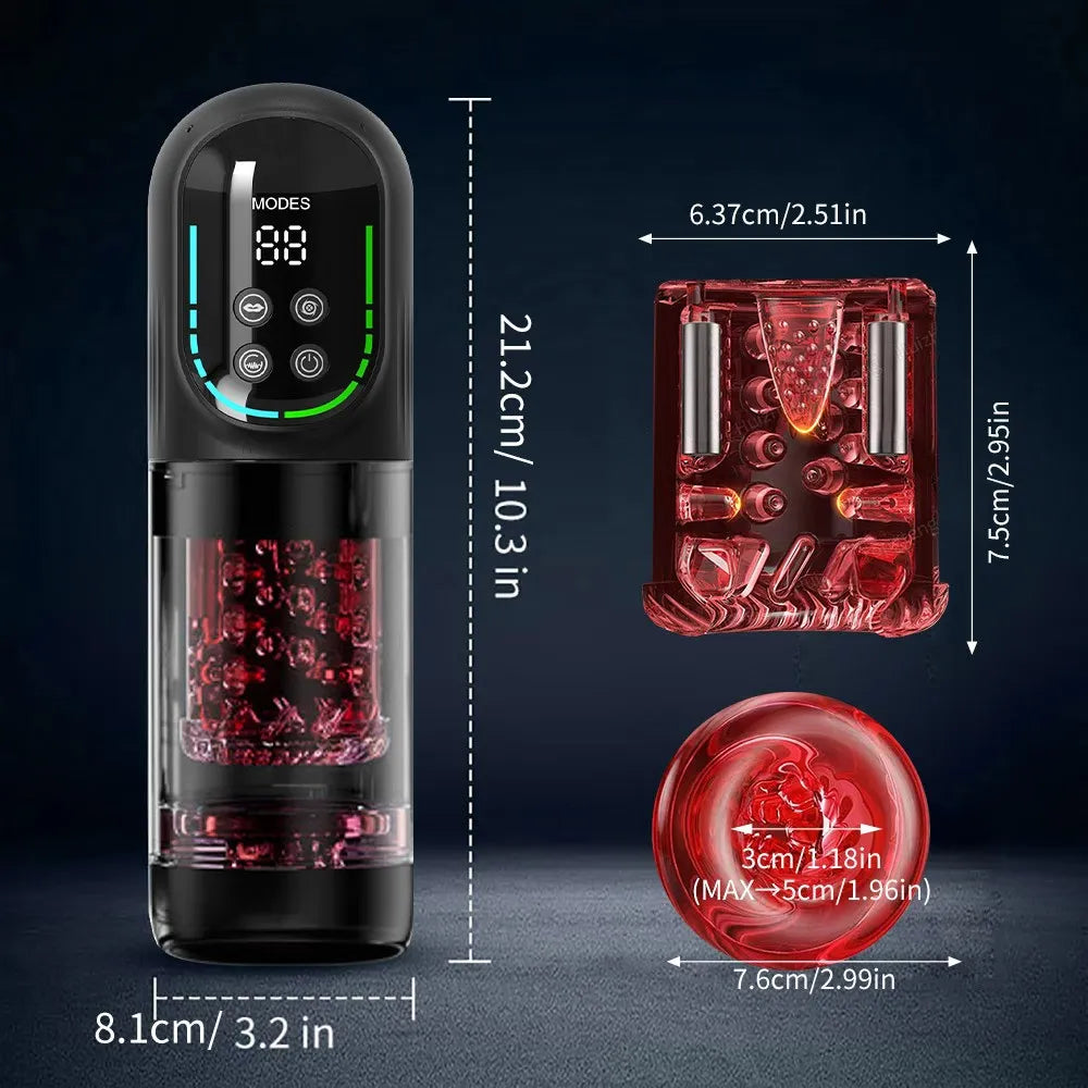Realistic Vagina Masturbator Man Sex Machine Sextoy Male Sexual Toys Vibrator Automatic Masturbation Cup Pussy Sexy Toy Sex shop