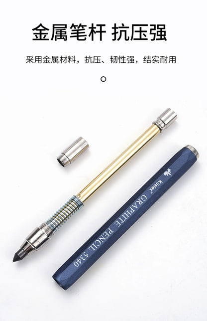 Sketch up 5.6mm Mechanical Graphite Pencil Clutch with Built Sharpener for Woodworking Architect Art Painter Drawing Drafting
