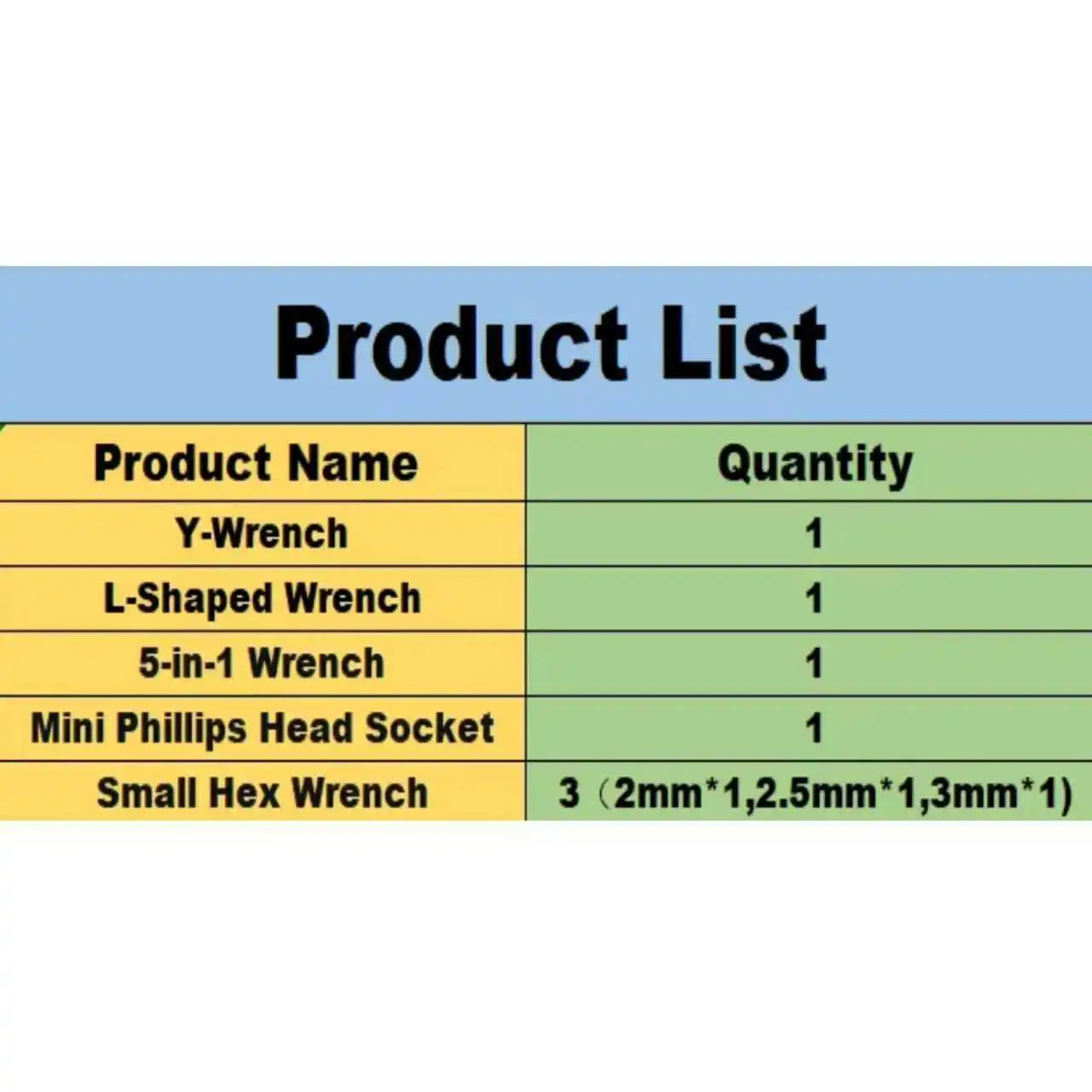 3D Printer Parts Bambu Lab, Creality, A Complete Set Of Various Models Including Y/L-shaped , 5-in-1 , Hex Keys, Cross Wrenches