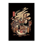 Custom Japanese Resturant Ramen Noren Curtain  Noodles Shop Kitchen Cloth Doorway Curtains Oil Smoke Proof Partition No Punching