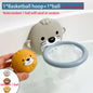 Children Otter Bath Toy Infant Float Ball Set Stackable Floating Boat Soft Water Play Toy Beach Swimming Pool Gift