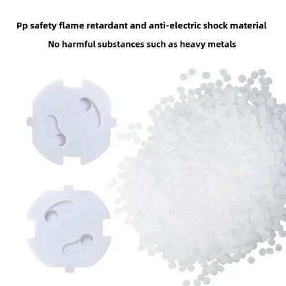 Baby Safety Socket Covers 10pcs Electrical Plastic Outlet Protectors Child Safe Socket Security Protection