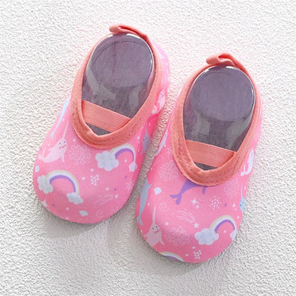 Toddler Shoes For Boys Girls First Walkers Spring Baby Sport Floor Home Indoor Outdoor Shoe Cute Print First Walker 6M-3Years
