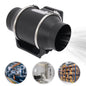 220V Silent Duct Exhaust Fan 2600RPM for Kitchen Bathroom Toilet Ventilation Pipe Extractor HF100 HF150 HF200 Models