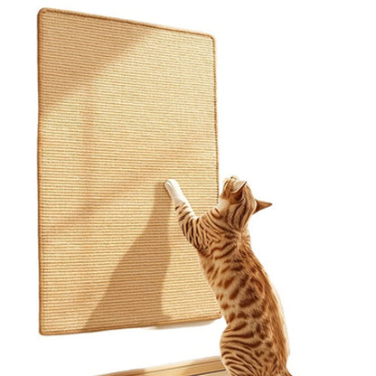 Durable Sisal Cat Scratch Board-Magic Invisible Adhesive,Sofa Safety Design,Multi Layer Sports and Rest Areas,Perfect Pet Gift