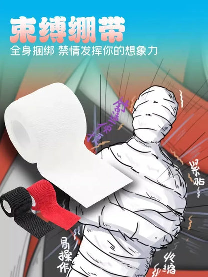 Full Body Mummy Bondage Restraint Wrap BDSM Sex Toys for Women Couples Fetish Erotic Adult Game Sensory Deprivation Sleep Sack