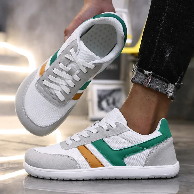 Wide Shoes Anti Slip Lightweight Breathable Running Shoes Minimalist Barefoot Cross Training Shoe Anti Slip Toe Walking Shoes