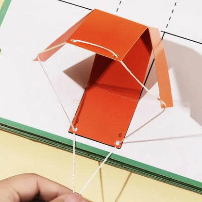 Montessori Educational 3D Geometry Quiet Book Set for Kids - DIY Math Learning Tracing Workbook for Spatial Thinking Training