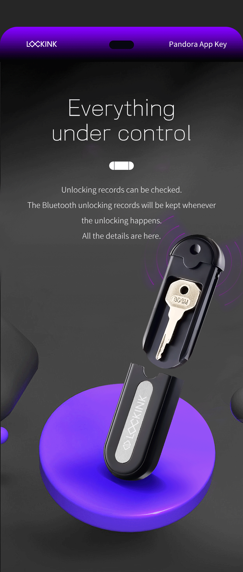 LOCKINK Smart APP Remote Control Key Box for Chastity Cage Chastity Device Key Safe Sexy Gadgets Key Holder BDSM Adult Sex Toys