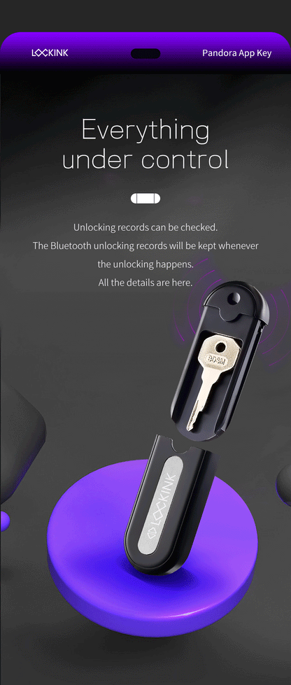 LOCKINK Smart APP Remote Control Key Box for Chastity Cage Chastity Device Key Safe Sexy Gadgets Key Holder BDSM Adult Sex Toys