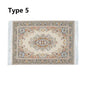 Turkish Style Miniature Weaving Rug Playing House Floor Coverings Dollhouse Carpet  1:12 Scale Doll Accessories