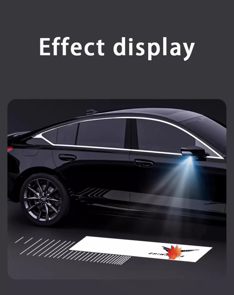 Suitable for Cadillac CT4/CT5/CT6/ATS/CTS/ Escalade rearview mirror welcome carpet light projection