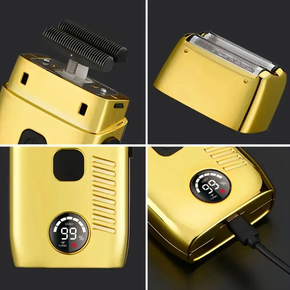 Hair Clippers Electric Razor Shavers for Men USB Rechargeable Clippers and Trimmer Beard Trimmer Barber Kit Professional Clipper