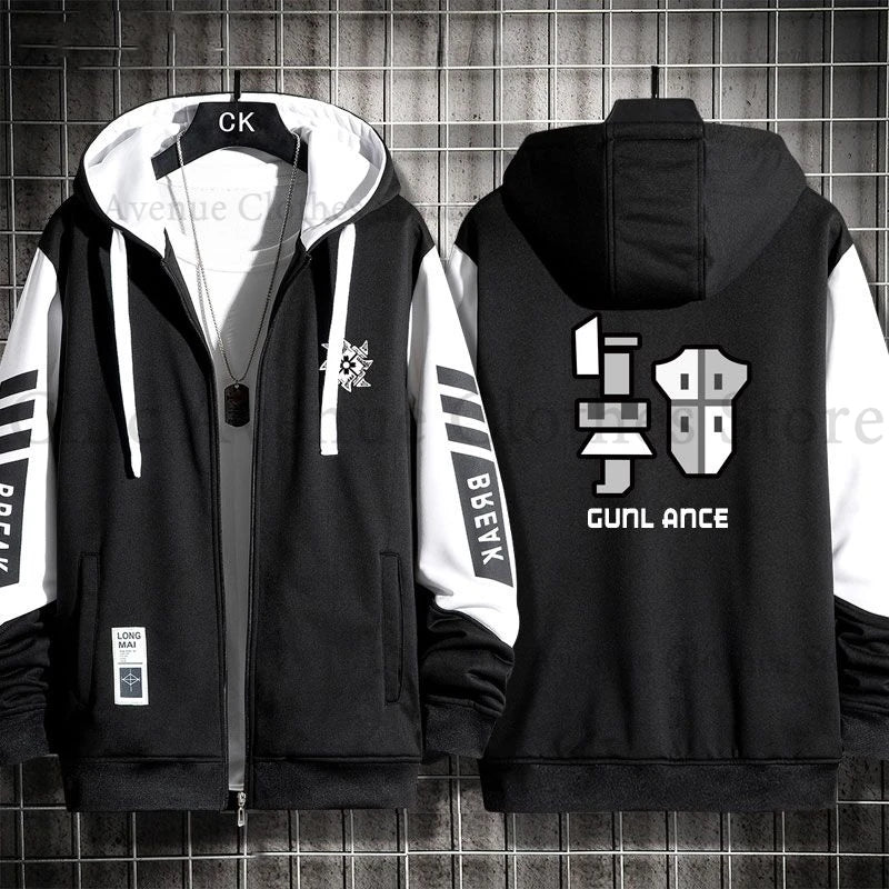 Monster Hunter Print Hoodie for Men Women Hooded Zip-up Autumn Coat Long Sleeve Man Hoodie Hooded Shirt Casual Sweatshirts