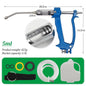 5ml 10ml 20ml 30ml Veterinary Metal Feeding Gun Continuous Drench Gun for Cattle Sheep Goat Drenching Gun with Bottle Farm Tools